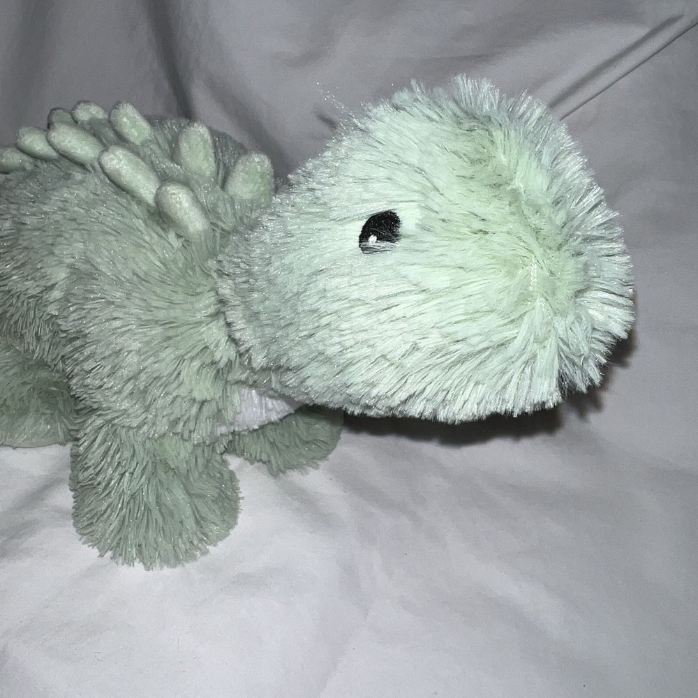 Warmies Cozy Plush -  Brontosaurus Large Therapy Microwavable Heatable Toy Green